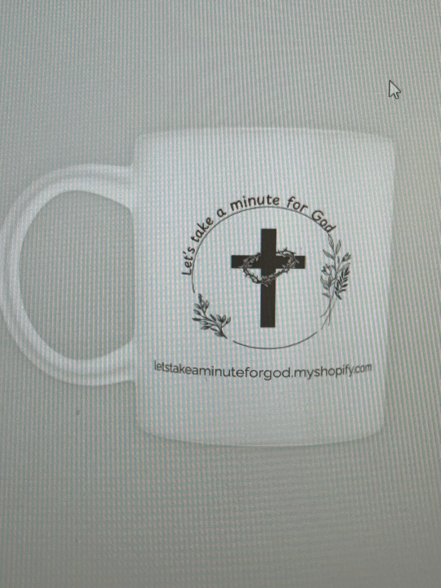 Let’s take a minute for God mug
