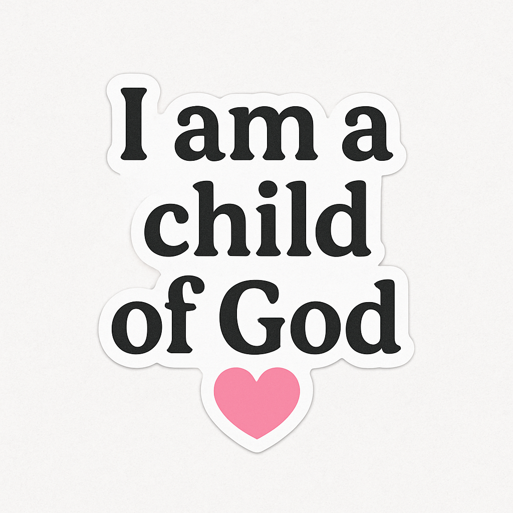 Child of God car sticker