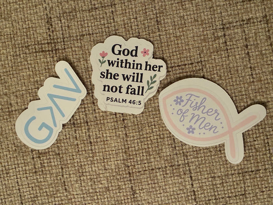 Custom Christ individual sticker ￼