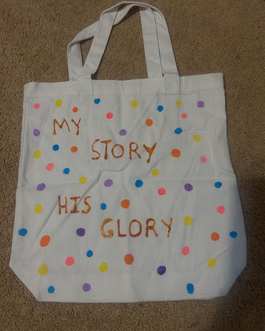 My story His glory bag