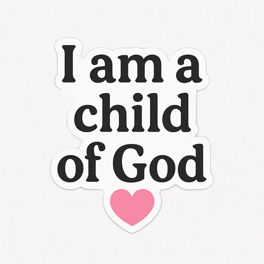 Child of God car sticker